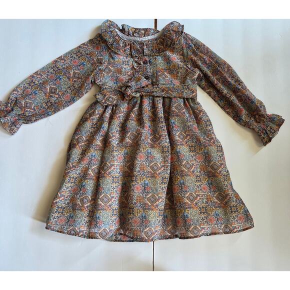 Pippa and Julie Flowy Bohemian Dress Size 5T - Picture 11 of 11
